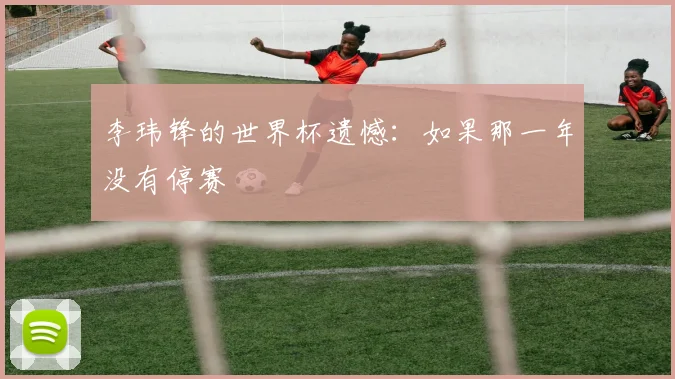 李玮锋的世界杯遗憾：如果那一年没有停赛